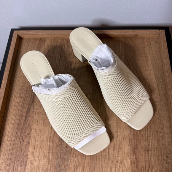 Everlane The‎ Glove Mule in ReKnit Bone Womens 10.5 - Picture 3 of 10